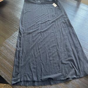 Aerie black Maxi A-Line Skirt for Casual Wear size mM